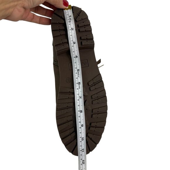 Magellan Outdoors Faux Suede Fur Lined Lace-Up Boots – Brown, Size 10M - Picture 13 of 13